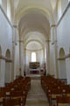 Innenraum der romanischen Basilika - sehr gut restauriert!