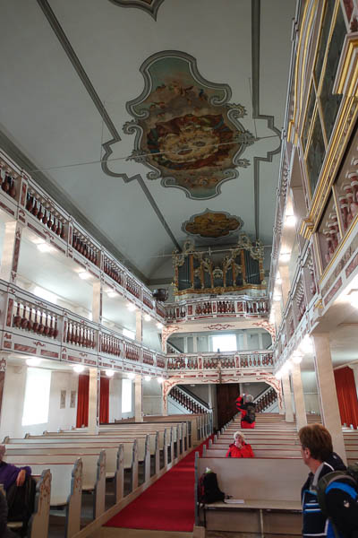 Kirchensaal restauriert noch zu DDR-Zeiten