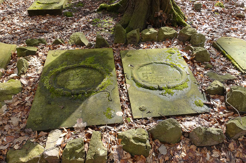 die Gräber von Johann Christoph GutsMuths und seiner Frau Sophie ... 