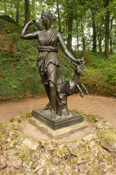 Artemis-Skulptur im Altensteiner Park!
