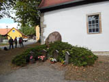Schoppendorf, Gedenkstein für die Kriegsopfer des Ortes im 1. und 2. Weltkrieg