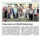 auf Initiative des Bürgermeisters aus Bergern - Artikel in der Tageszeitung Weimarer Land!