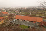 Blick über die Stadt Gera nach Nord-Ost - über Untermhaus, die Hofwiesen bis Bieblach und den Ferberturm! 